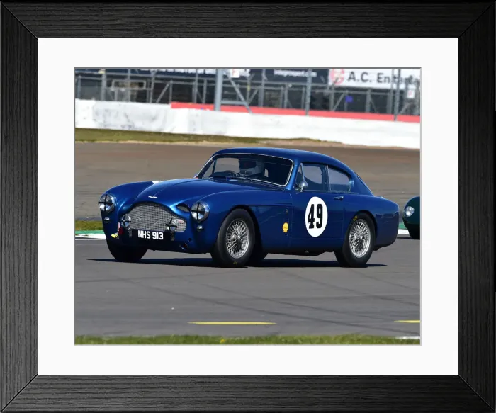 Framed Print : CM30 5453 Roddie Feilden, Simon Jefferies, Aston Martin Mk III Framed Print : CM30 5453 Roddie Feilden, Simon Jefferies, Aston Martin Mk III