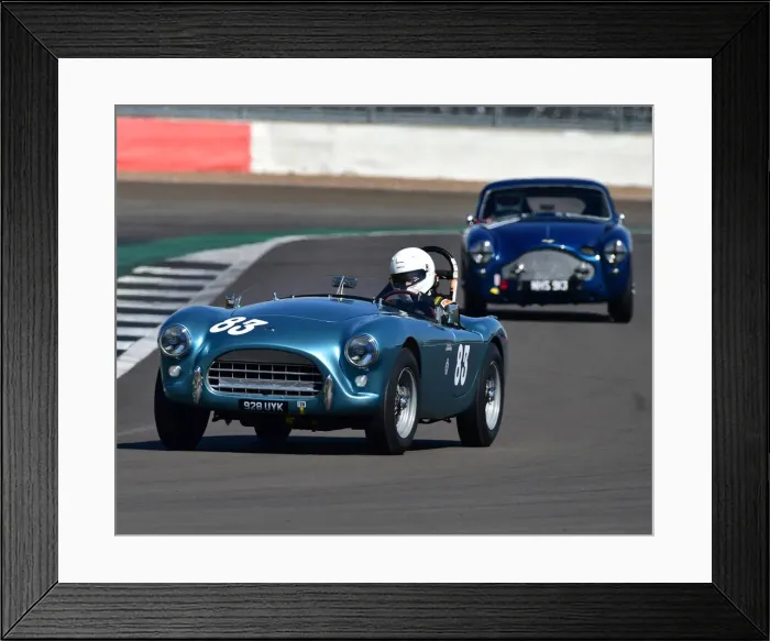 Framed Print : CM30 5545 Roddie Feilden, Simon Jefferies, Aston Martin Mk III Framed Print : CM30 5545 Roddie Feilden, Simon Jefferies, Aston Martin Mk III