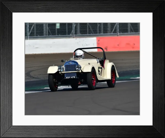 Framed Print : CM30 5436 Philip Tisdall, Mark Shears, Morgan Plus Four Framed Print : CM30 5436 Philip Tisdall, Mark Shears, Morgan Plus Four