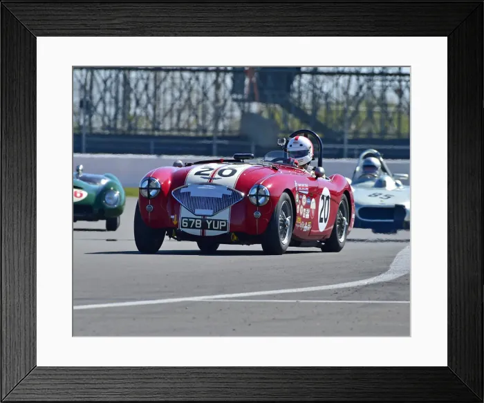 Framed Print : CM30 5389 Jonathan Abecassis, Austin Healey 100-4 Framed Print : CM30 5389 Jonathan Abecassis, Austin Healey 100-4