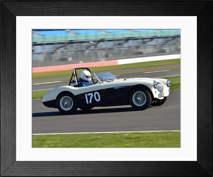 Framed Print : CM30 6336 Matthew Collings, Austin Healey 100M Framed Print : CM30 6336 Matthew Collings, Austin Healey 100M