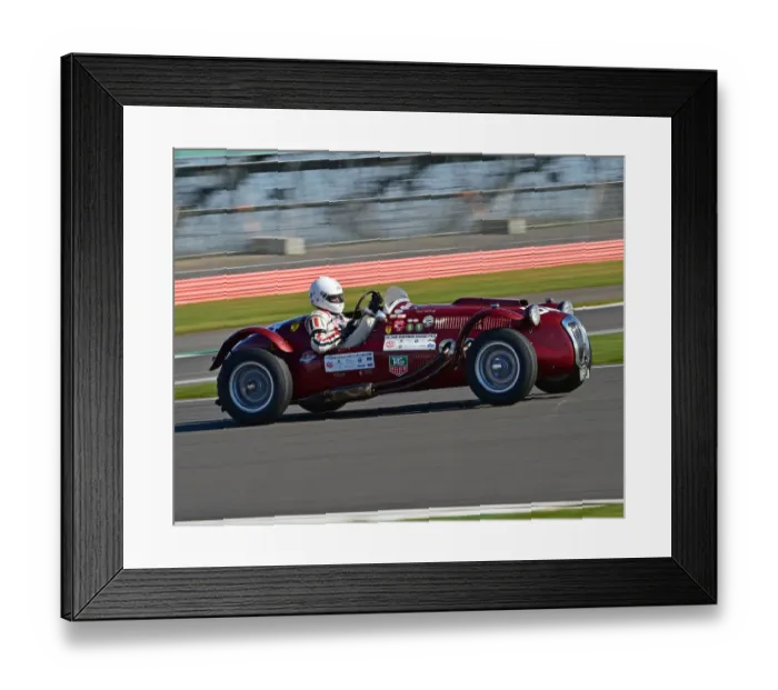 Framed Print : CM30 6420 John Ure, Frazer Nash Le Mans replica Framed Print : CM30 6420 John Ure, Frazer Nash Le Mans replica