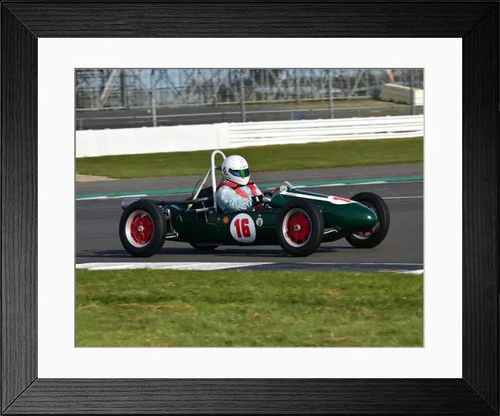 Framed Print : CM30 6597 Stuart Wright, Cooper MK XI