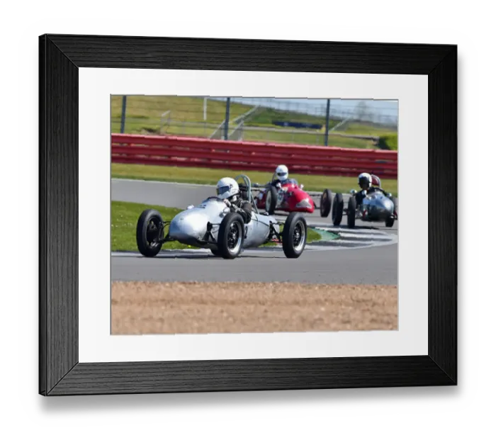 Framed Print : CM30 5568 Martyn Corfield, Cooper 500 Mk8