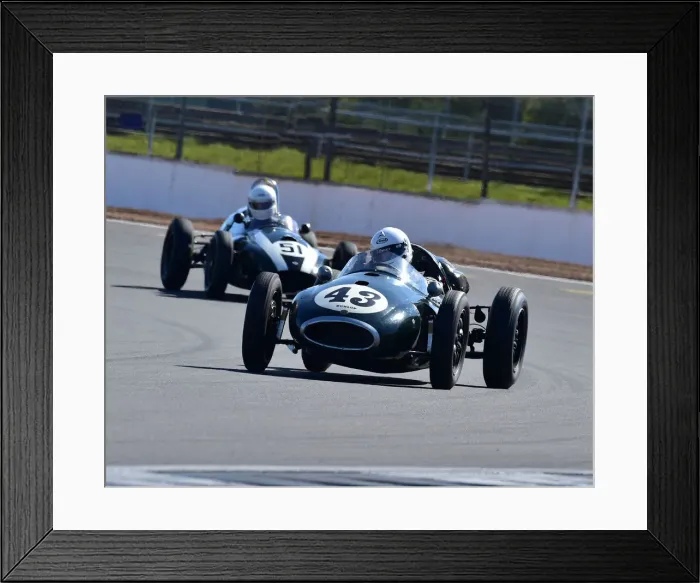 Framed Print : CM30 5956 Eddie Williams, Cooper T43 Framed Print : CM30 5956 Eddie Williams, Cooper T43