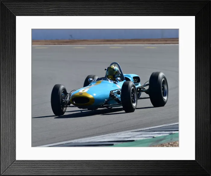 Framed Print : CM30 5966 John Emery, Brabham BT4