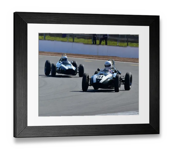 Framed Print : CM30 5970 Rod Jolley, Cooper T43-51