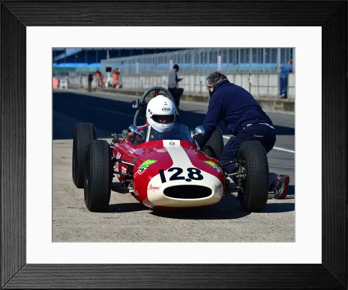 Framed Print : CM30 5251 Geoff Underwood, Cooper Alfa T56-69 Framed Print : CM30 5251 Geoff Underwood, Cooper Alfa T56-69