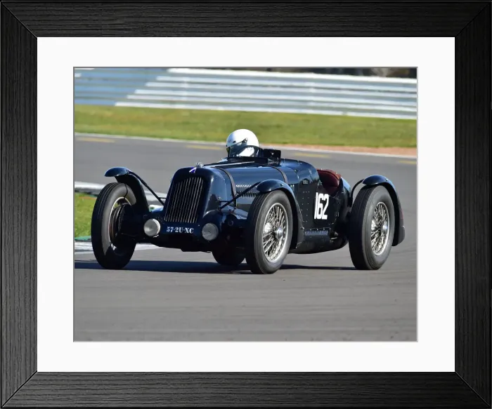 Framed Print : CM30 6195 Marcus Black, Talbot Lago T23-2 Framed Print : CM30 6195 Marcus Black, Talbot Lago T23-2