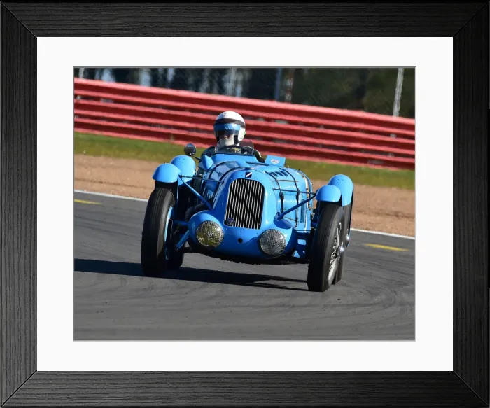 Framed Print : CM30 6192 Richard Pilkington, Talbot T26 SS