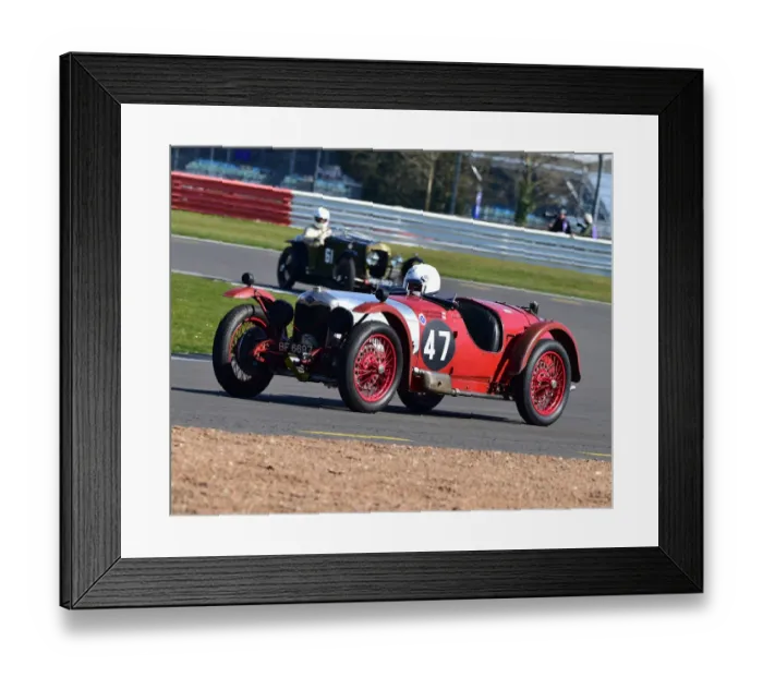 Framed Print : CM30 6055 Nigel Dowding, Riley Brooklands Framed Print : CM30 6055 Nigel Dowding, Riley Brooklands
