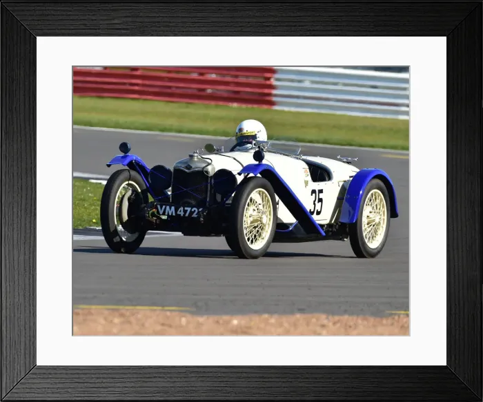 Framed Print : CM30 6088 David Furnell, Riley Brooklands Framed Print : CM30 6088 David Furnell, Riley Brooklands