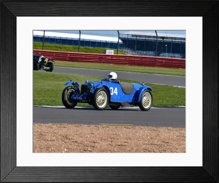 Framed Print : CM30 6036 John Reeve, Riley Brooklands Framed Print : CM30 6036 John Reeve, Riley Brooklands