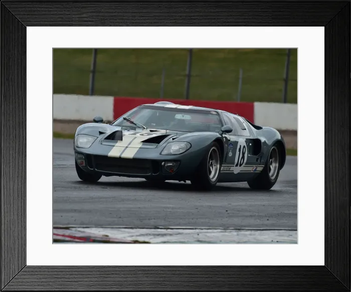 Framed Print : CM30 8263 Bernado Hartogs, Will Nuthall, Ford GT40 Framed Print : CM30 8263 Bernado Hartogs, Will Nuthall, Ford GT40
