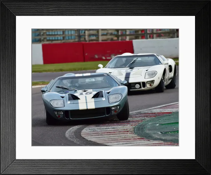 Framed Print : CM30 9363 Bernado Hartogs, Will Nuthall, Ford GT40 Framed Print : CM30 9363 Bernado Hartogs, Will Nuthall, Ford GT40