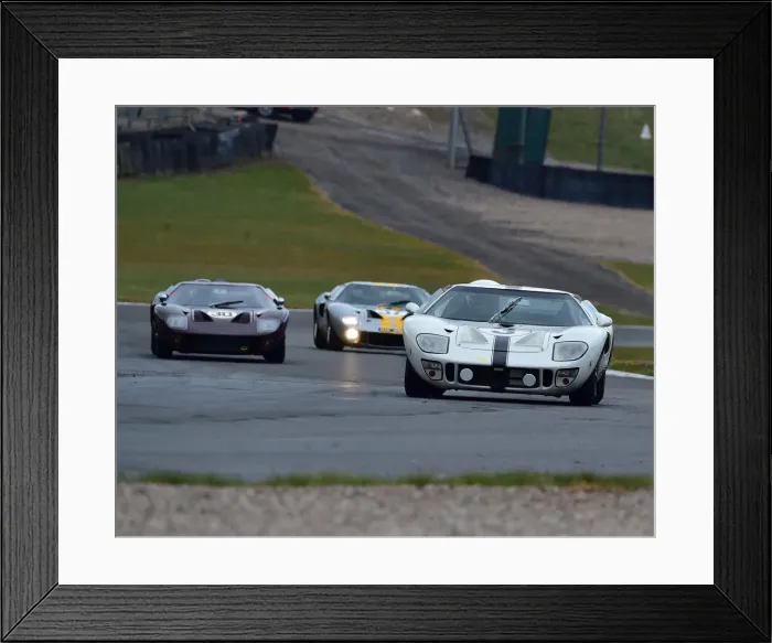 Framed Print : CM30 8317 Tarek Mahmoud, Nigel Greensall, GT40