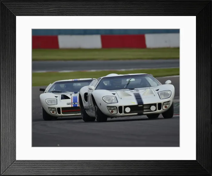 Framed Print : CJ84467 Tarek Mahmoud, Nigel Greensall, GT40 Framed Print : CJ84467 Tarek Mahmoud, Nigel Greensall, GT40
