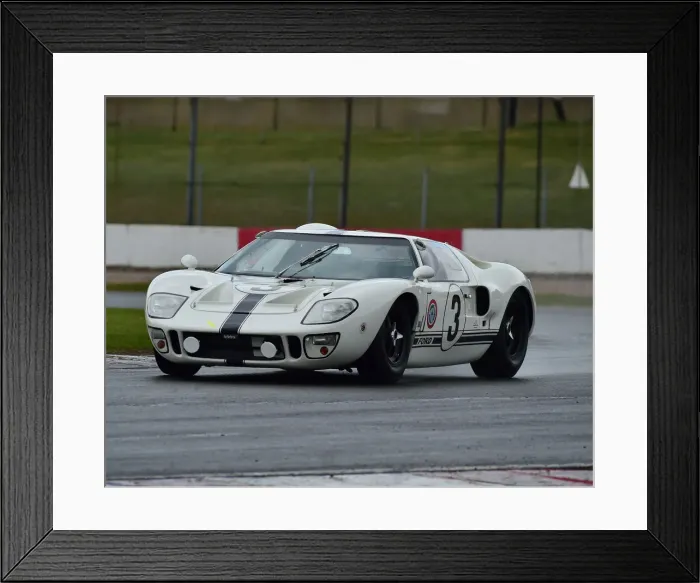 Framed Print : CM30 8259 Tarek Mahmoud, Nigel Greensall, GT40