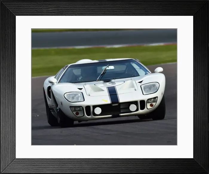 Framed Print : CM30 9325 Tarek Mahmoud, Nigel Greensall, GT40 Framed Print : CM30 9325 Tarek Mahmoud, Nigel Greensall, GT40