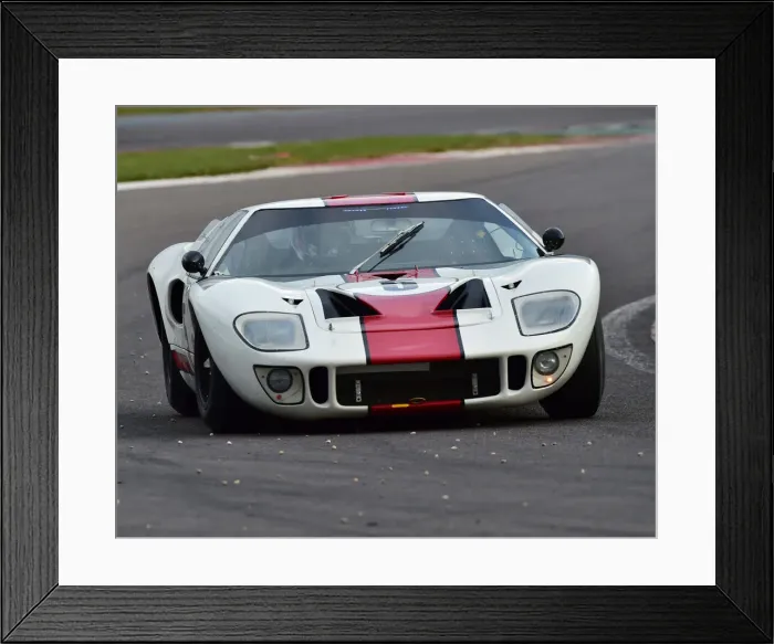 Framed Print : CM30 9374 Tony Wood, Ford GT40 Framed Print : CM30 9374 Tony Wood, Ford GT40