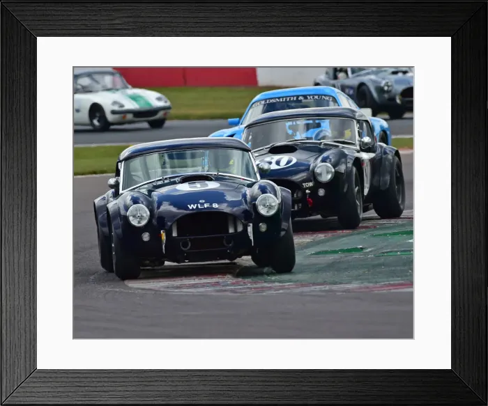 Framed Print : CM31 1298 Richard Cook, Harvey Stanley, Shelby Cobra Framed Print : CM31 1298 Richard Cook, Harvey Stanley, Shelby Cobra