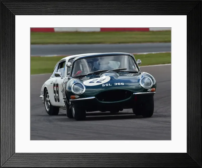 Framed Print : CM31 1327 Michael O Shea, David Hall, Smith, Jaguar E-Type Framed Print : CM31 1327 Michael O Shea, David Hall, Smith, Jaguar E-Type