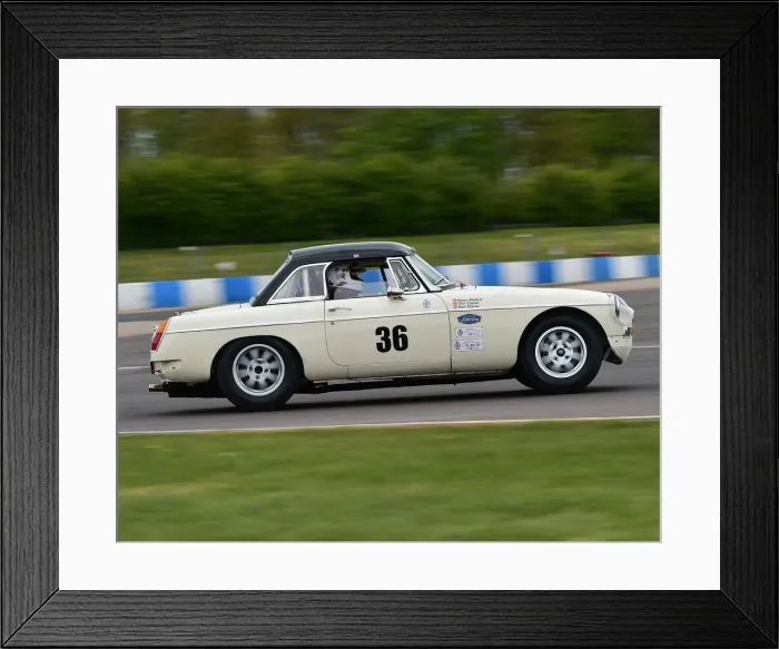 Framed Print : CM31 1620 Peter Mallett, Ken Clarke, Tim Clarke, MG B Framed Print : CM31 1620 Peter Mallett, Ken Clarke, Tim Clarke, MG B