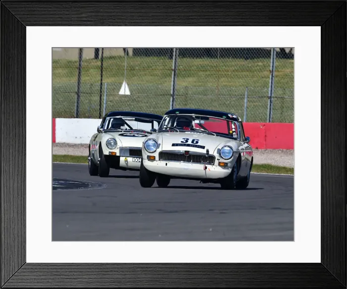 Framed Print : CM31 0137 Peter Mallett, Ken Clarke, Tim Clarke, MG B Framed Print : CM31 0137 Peter Mallett, Ken Clarke, Tim Clarke, MG B