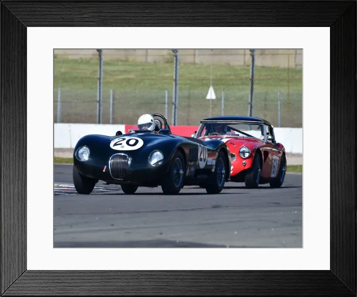 Framed Print : CM31 0117 Rudiger Friedrichs, Gary Pearson, Jaguar C-Type Framed Print : CM31 0117 Rudiger Friedrichs, Gary Pearson, Jaguar C-Type