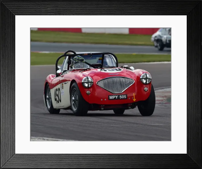 Framed Print : CM31 1322 Jonathan Mortimer, Paul Mortimer, Austin Healey 100-4 Framed Print : CM31 1322 Jonathan Mortimer, Paul Mortimer, Austin Healey 100-4