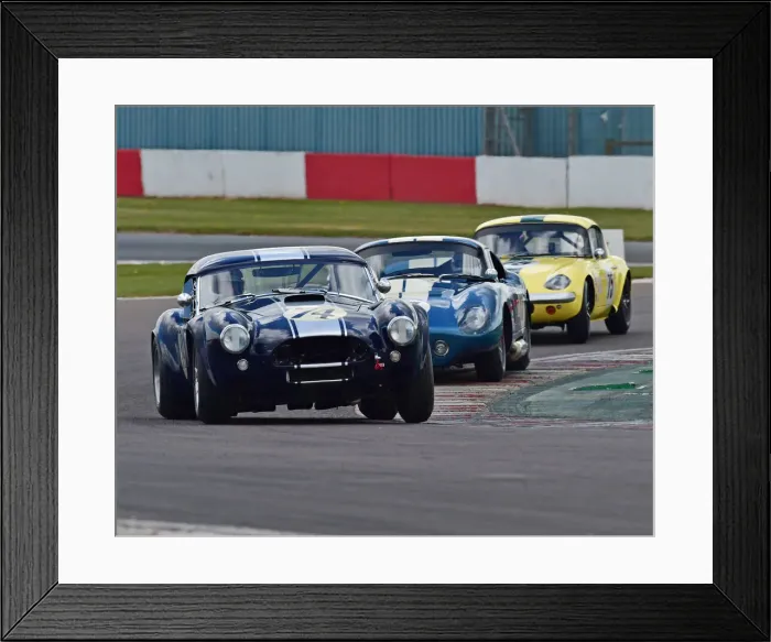 Framed Print : CM31 1263 Chris Chiles Snr, Chris Chiles Jnr, Shelby Cobra Framed Print : CM31 1263 Chris Chiles Snr, Chris Chiles Jnr, Shelby Cobra
