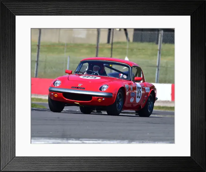 Framed Print : CM31 0148 Steve Bond, Cliff Gray, Lotus Elite 26R Framed Print : CM31 0148 Steve Bond, Cliff Gray, Lotus Elite 26R