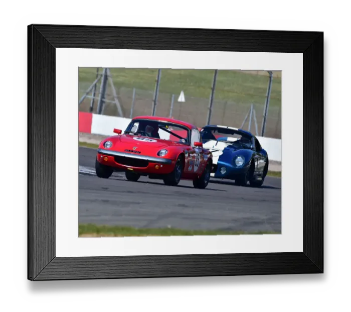 Framed Print : CM31 0032 Steve Bond, Cliff Gray, Lotus Elite 26R Framed Print : CM31 0032 Steve Bond, Cliff Gray, Lotus Elite 26R