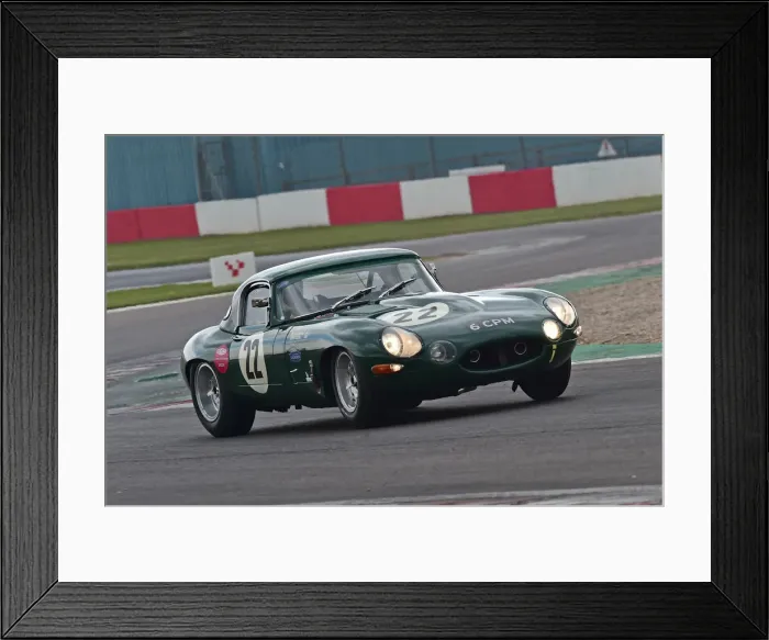 Framed Print : CM30 8580 Costas Michael, Jaguar E-Type Framed Print : CM30 8580 Costas Michael, Jaguar E-Type