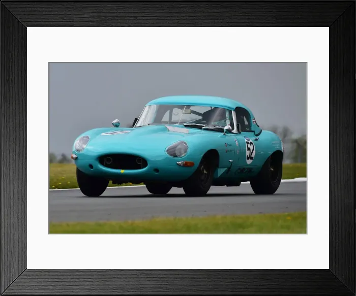 Framed Print : CM30 8523 Rhea Sautter, Andy Newall, Jaguar E-Type Framed Print : CM30 8523 Rhea Sautter, Andy Newall, Jaguar E-Type
