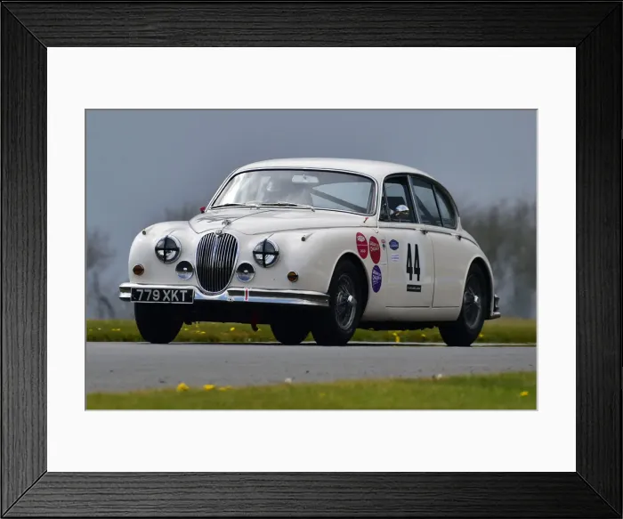 Framed Print : CM30 8476 Nick Whale, Harry Whale, Jaguar Mk II Framed Print : CM30 8476 Nick Whale, Harry Whale, Jaguar Mk II