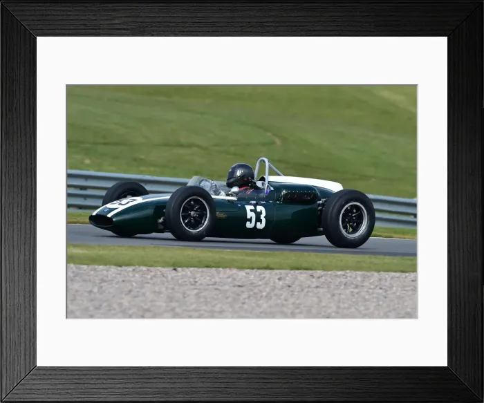 Framed Print : CM30 7913 Justin Maeers, Cooper T53 Framed Print : CM30 7913 Justin Maeers, Cooper T53