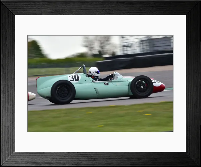 Framed Print : CM30 8764 Tom Dark, Cooper T51 Framed Print : CM30 8764 Tom Dark, Cooper T51