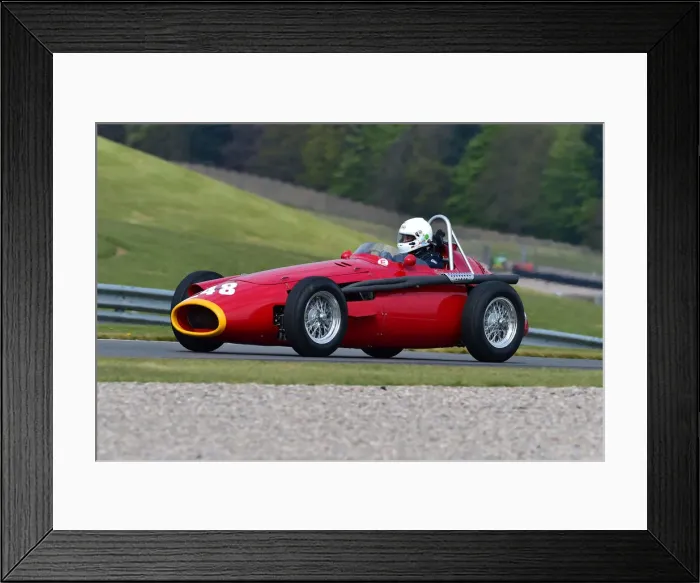 Framed Print : CM30 7899 Klaus Lehr, Maserati 250F CM5 Framed Print : CM30 7899 Klaus Lehr, Maserati 250F CM5
