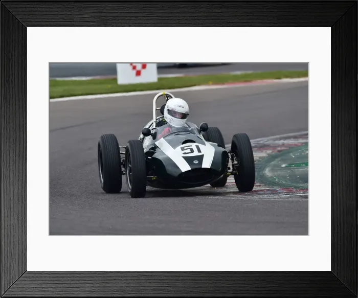 Framed Print : CM30 8687 Rod Jolley, Cooper T43-51 Framed Print : CM30 8687 Rod Jolley, Cooper T43-51
