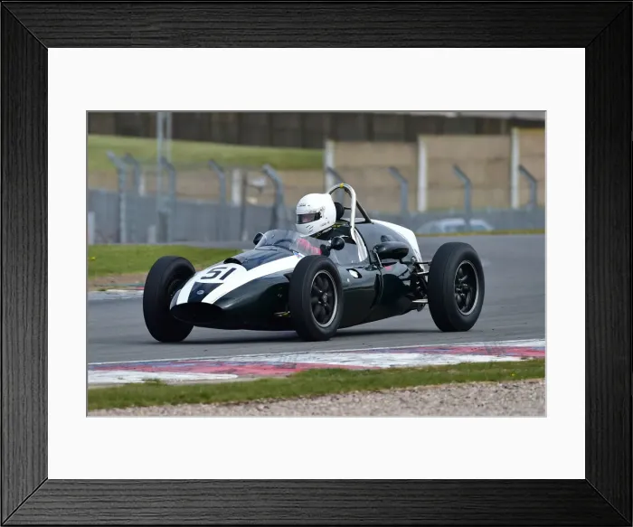 Framed Print : CM30 7856 Rod Jolley, Cooper T43-51 Framed Print : CM30 7856 Rod Jolley, Cooper T43-51