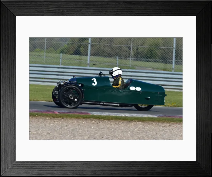 Framed Print : CM30 9691 Simon Edwards, Morgan Super Aero