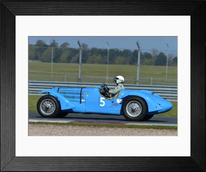 Framed Print : CM30 9669 Richard Pilkington, Talbot T26 SS