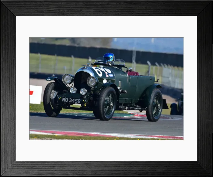 Framed Print : CM30 9642 Steve Ward, Josh Ward, Bentley 4 Litre Framed Print : CM30 9642 Steve Ward, Josh Ward, Bentley 4 Litre