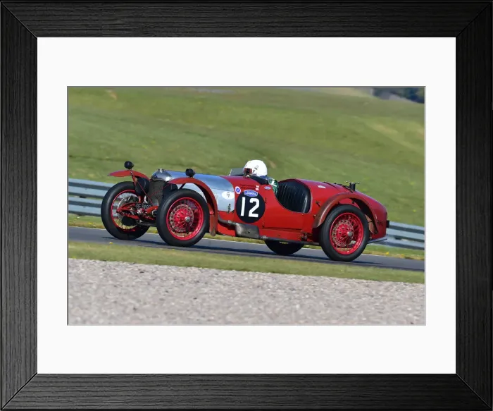 Framed Print : CM30 9706 Nigel Dowding, Riley Brooklands Framed Print : CM30 9706 Nigel Dowding, Riley Brooklands
