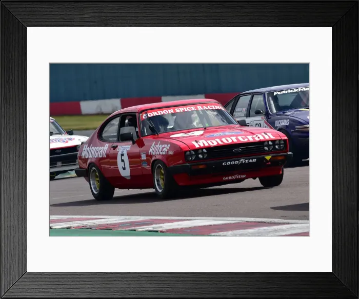 Framed Print : CM31 0543 Costas Michael, Andy Christopher, Ford Capri