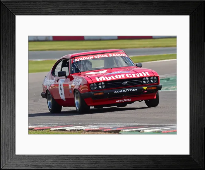 Framed Print : CM31 0914 Costas Michael, Andy Christopher, Ford Capri Framed Print : CM31 0914 Costas Michael, Andy Christopher, Ford Capri