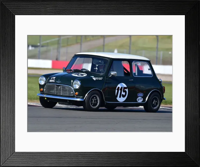 Framed Print : CM30 9892 Graham Churchill, Austin Mini Cooper S Framed Print : CM30 9892 Graham Churchill, Austin Mini Cooper S