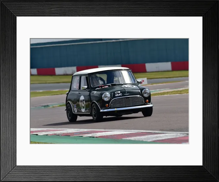 Framed Print : CM31 0549 Graham Churchill, Austin Mini Cooper S Framed Print : CM31 0549 Graham Churchill, Austin Mini Cooper S