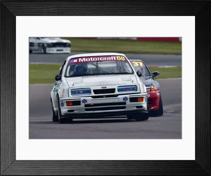 Framed Print : CM31 0557 Mark Wright, Dave Coyne, Ford Sierra Cosworth RS500